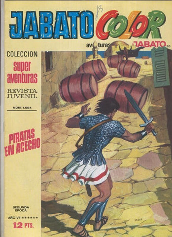 Jabato Color segunda epoca numero 030: Piratas en acecho