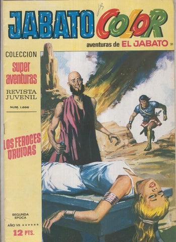 Jabato Color segunda epoca numero 031: Los feroces Druidas