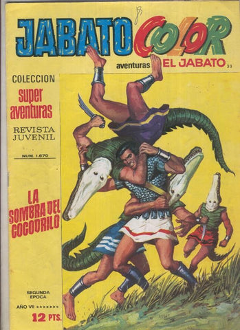 Jabato Color segunda epoca numero 033: La sombra del cocodrilo