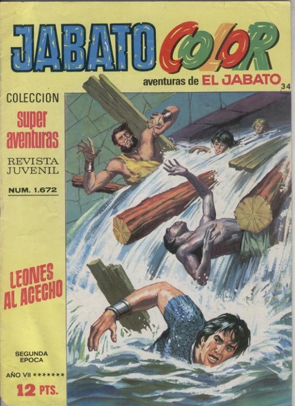Jabato color segunda epoca numero 034: Leones al acecho