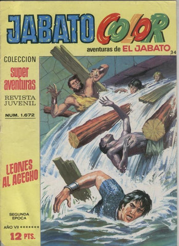 Jabato color segunda epoca numero 034: Leones al acecho