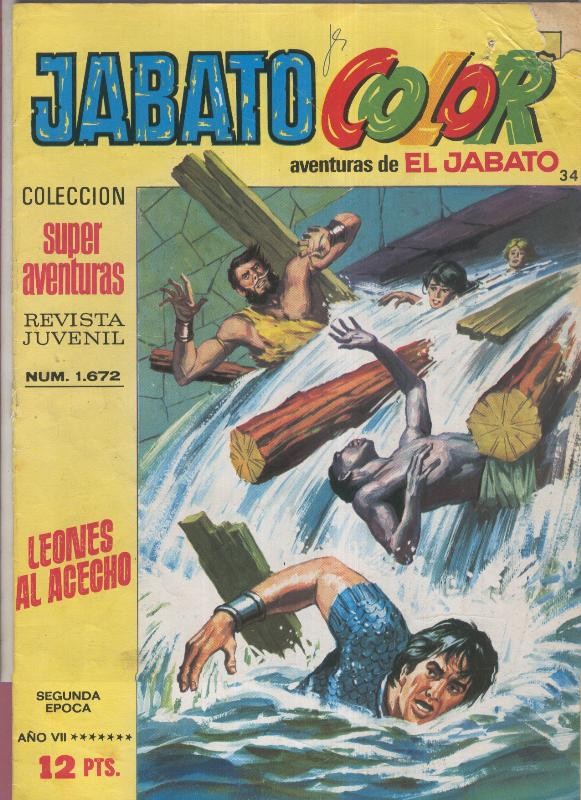 Jabato color segunda epoca numero 034: Leones al acecho