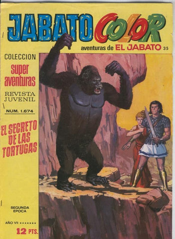 Jabato Color segunda epoca numero 035: El secreto de las tortugas