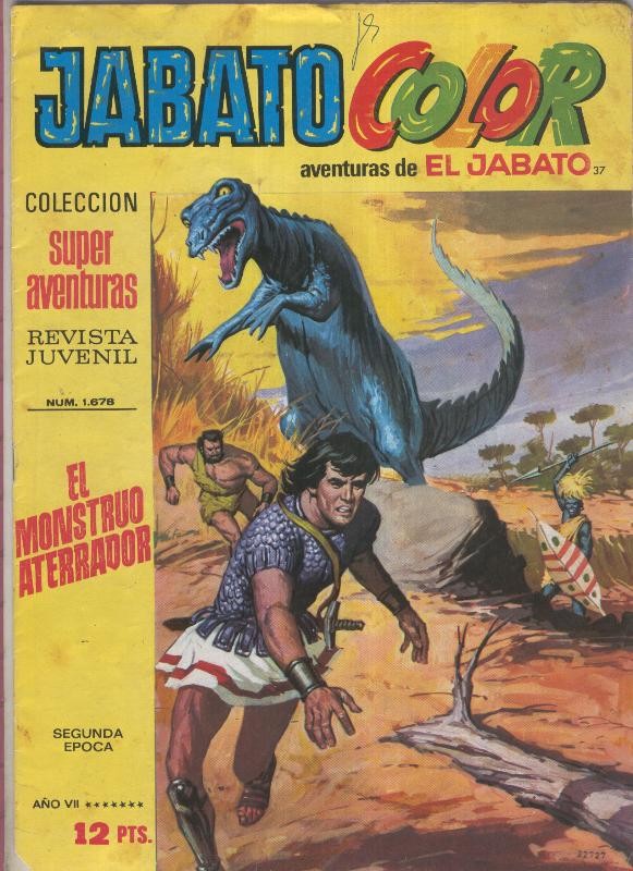 Jabato Color segunda epoca numero 037: El monstruo aterrador