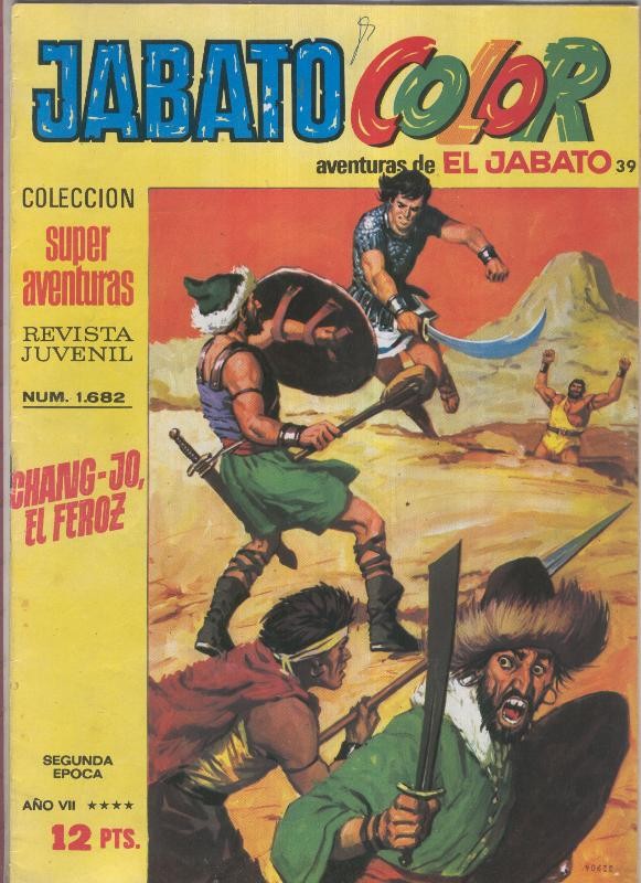 Jabato color segunda epoca numero 039: Chag Jo, el feroz