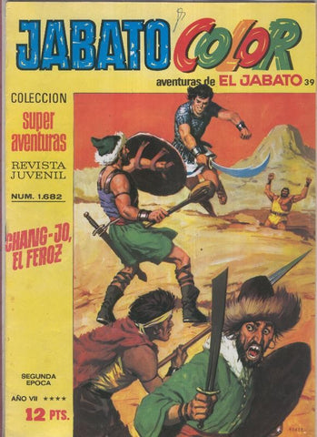 Jabato color segunda epoca numero 039: Chag Jo, el feroz