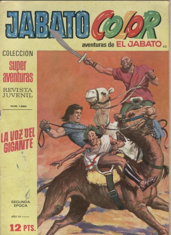 Jabato color segunda epoca numero 043: la voz del gigante
