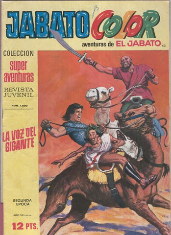 Jabato color segunda epoca numero 043: la voz del gigante