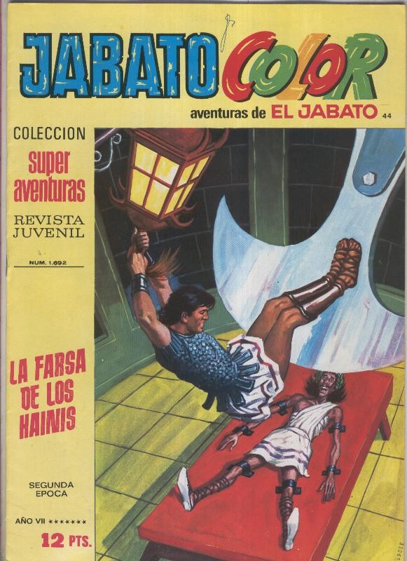 Jabato color segunda epoca numero 044: La farsa de los Hainis