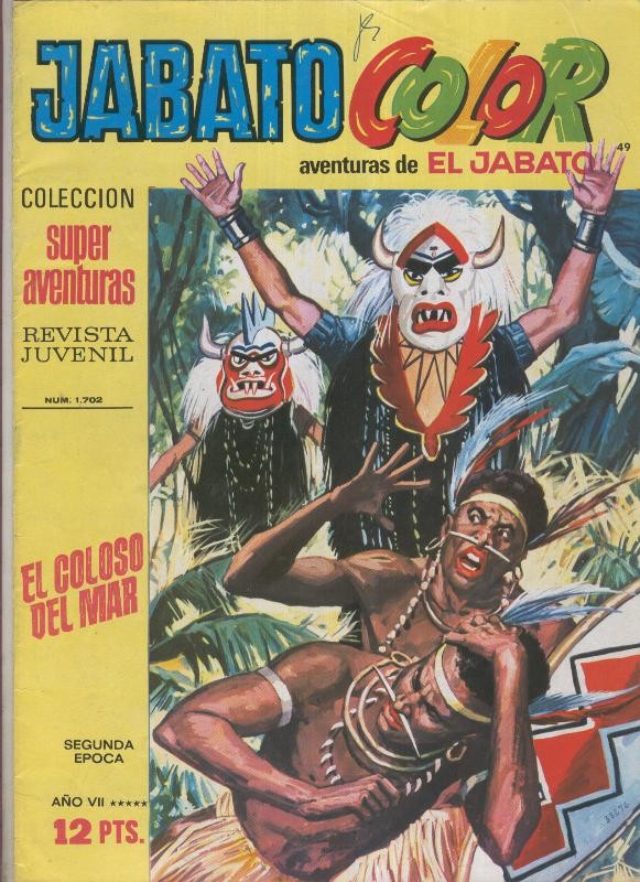 Jabato color segunda epoca numero 049: El coloso del mar