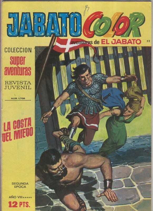 Jabato color segunda epoca numero 052: La costa del miedo