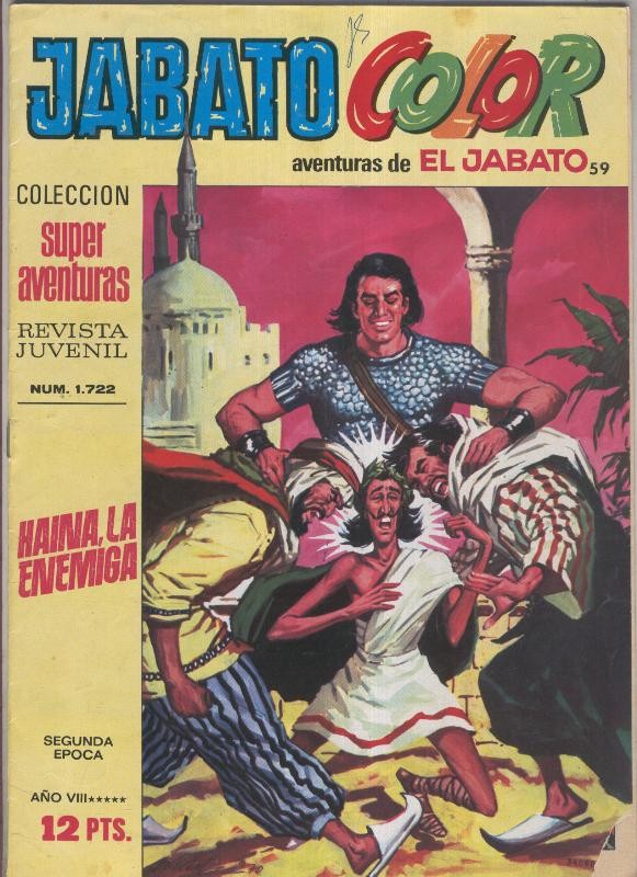 Jabato color segunda epoca numero 059: Haina, la enemiga