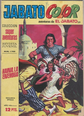 Jabato color segunda epoca numero 059: Haina, la enemiga
