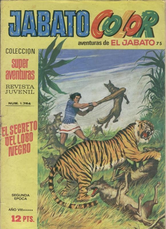 Jabato color segunda epoca numero 075: El secreto del lobo negro