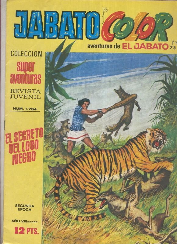 Jabato color segunda epoca numero 075: El secreto del lobo negro