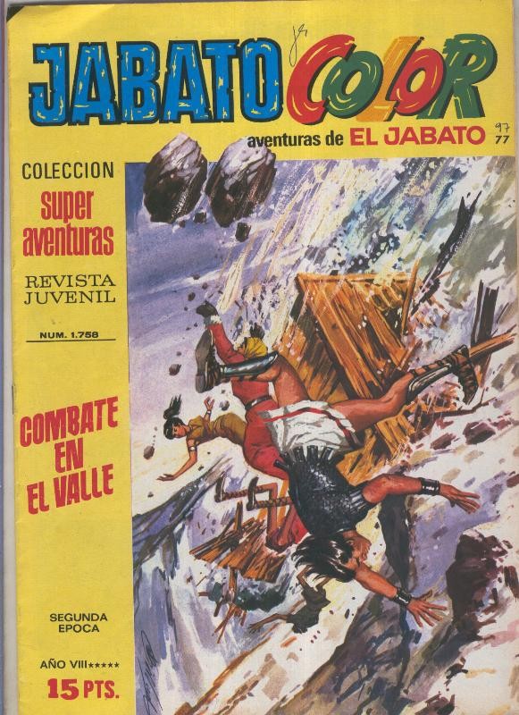 Jabato color segunda epoca numero 077: Combate en el valle