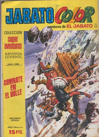 Jabato color segunda epoca numero 077: Combate en el valle