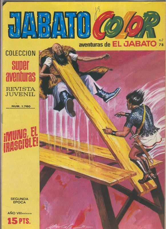 Jabato color segunda epoca numero 078: Mung, el irascible