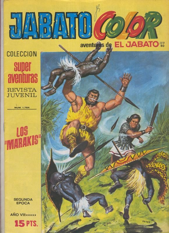 Jabato color segunda epoca numero 080: Los Marakis