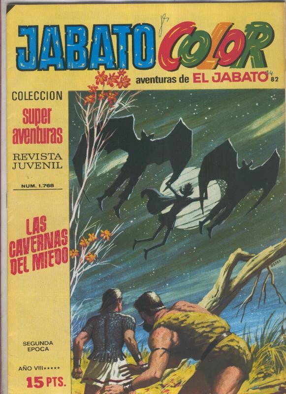 Jabato color segunda epoca numero 082: Las cavernas del miedo