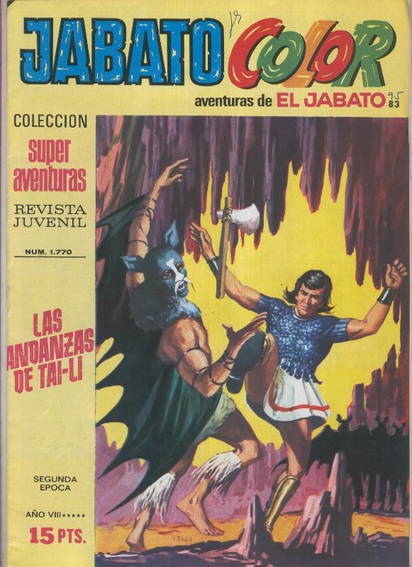 Jabato color segunda epoca numero 083: las andanzas de Tai Li