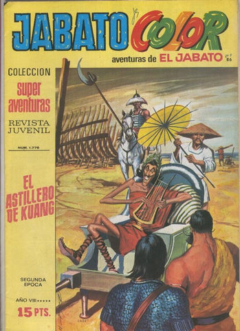 Jabato color segunda epoca numero 086: El astillero de Kuang