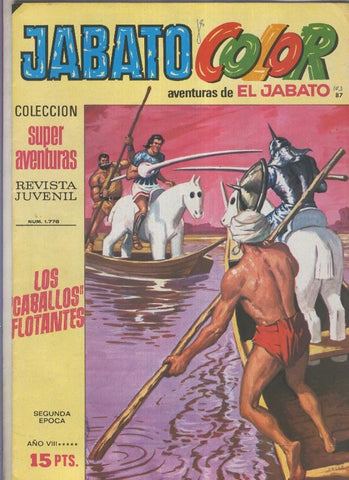 Jabato color segunda epoca numero 087: Los caballos flotantes