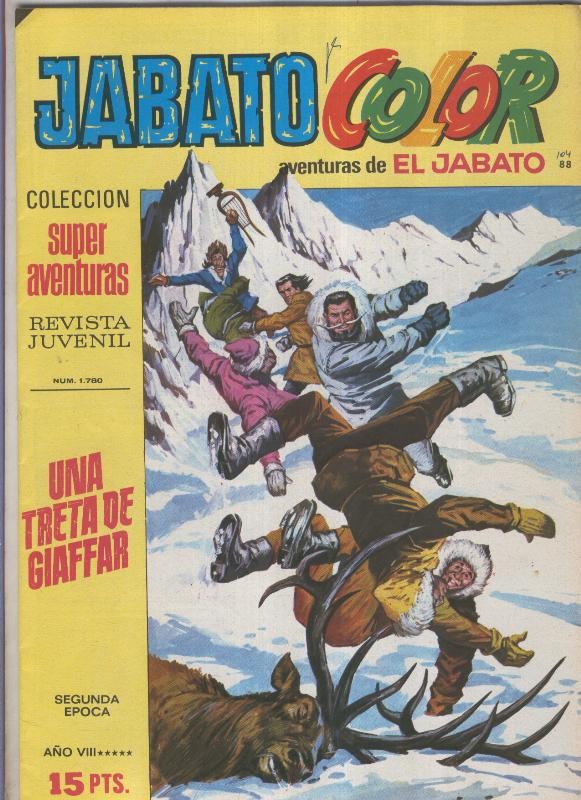 Jabato color segunda epoca numero 088: Una treta de Giaffar