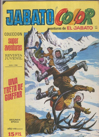 Jabato color segunda epoca numero 088: Una treta de Giaffar