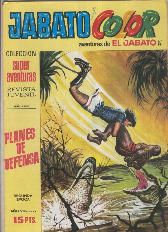 Jabato color segunda epoca numero 089: Planes de defensa