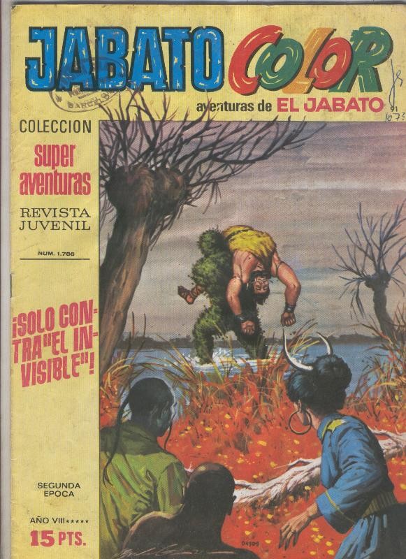 Jabato color segunda epoca numero 091: Solo contra el invisible