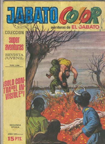 Jabato color segunda epoca numero 091: Solo contra el invisible