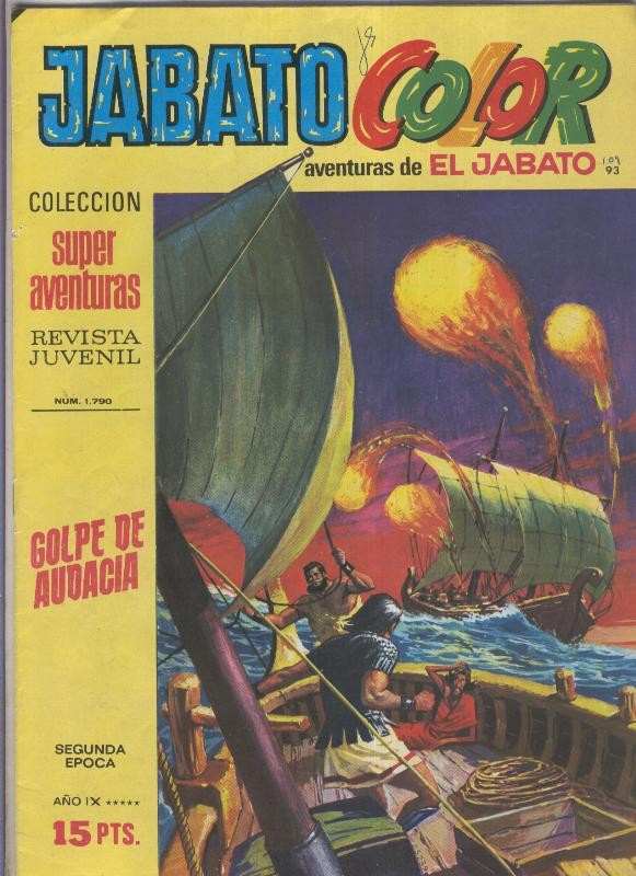 Jabato color segunda epoca numero 093: Golpe de audacia