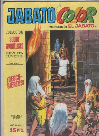 Jabato color segunda epoca numero 094: Descubiertos