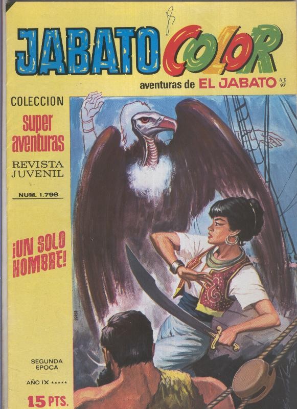 Jabato color segunda epoca numero 097: Un solo hombre
