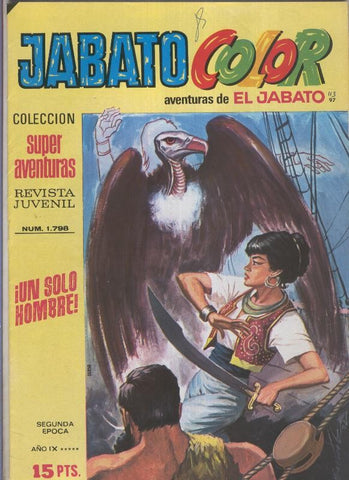 Jabato color segunda epoca numero 097: Un solo hombre