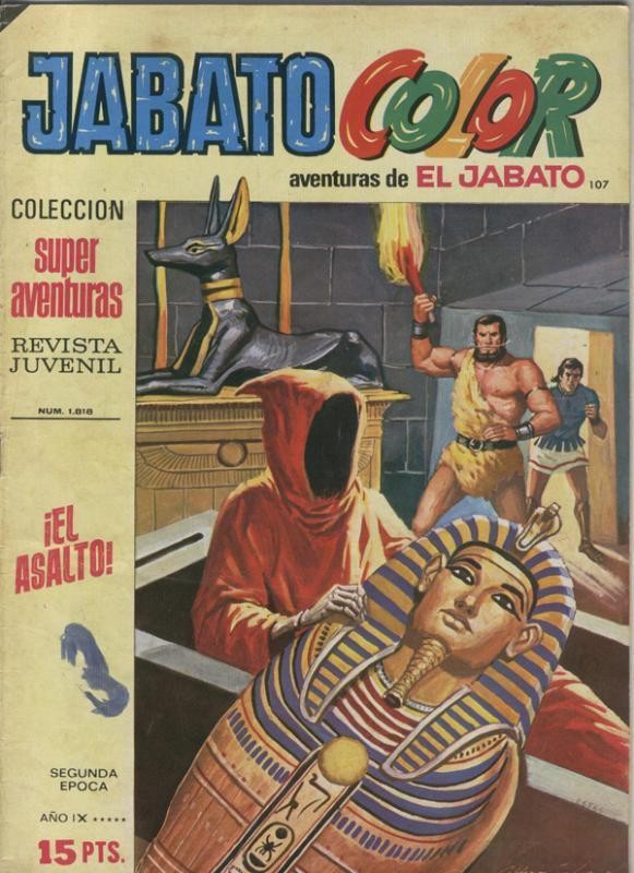 Jabato color segunda epoca numero 107: El asalto
