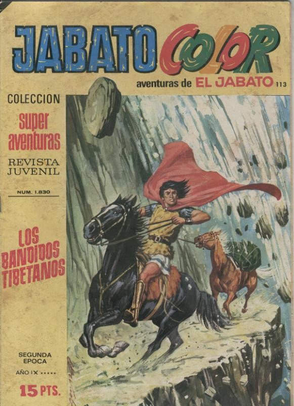 Jabato color segunda epoca numero 113: Los bandidos tibetanos
