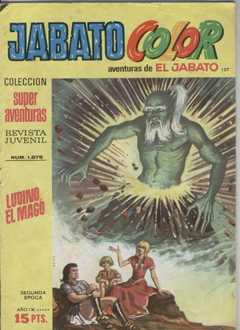 Jabato color segunda epoca numero 137: Ludino, el mago