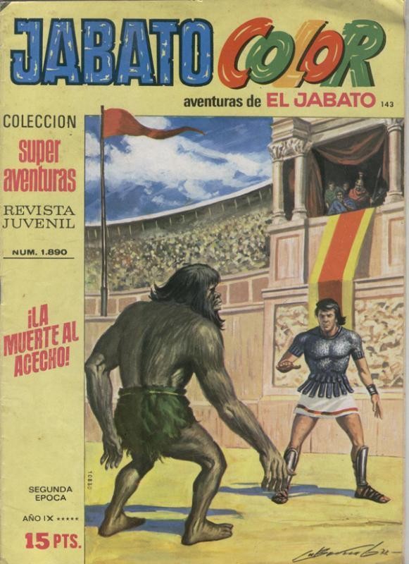 Jabato color segunda epoca numero 143: La muerte al acecho