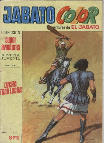 Jabato color primera epoca numero 025: Lucha tras lucha