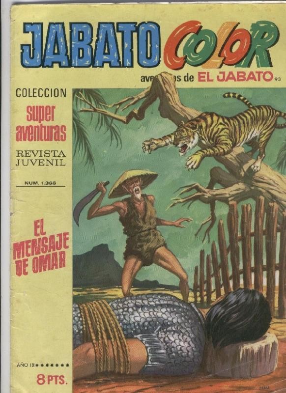 Jabato color primera epoca numero 093: El mensaje de Omar