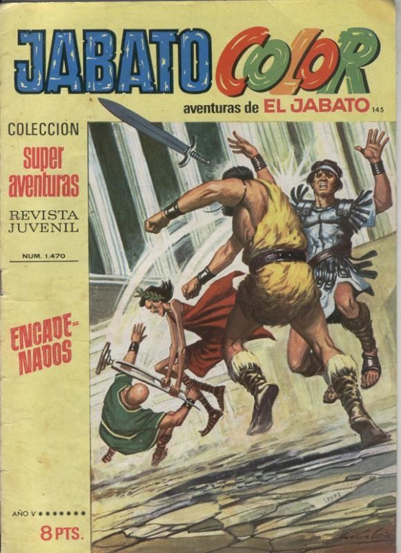 Jabato color primera epoca numero 145: Encadenados