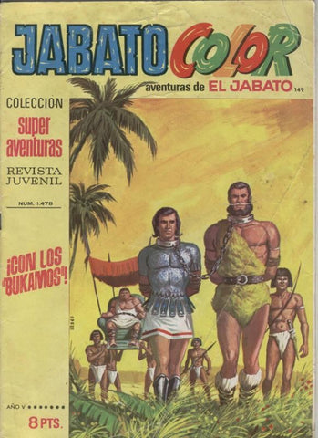 Jabato color primera epoca numero 149: Con los Bukamos