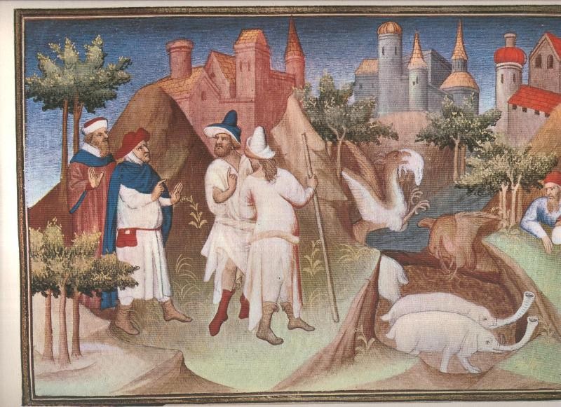 El Libro de las maravillas de Marco Polo, lamina 12