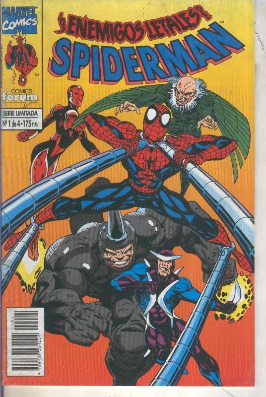 Spiderman enemigos letales numero 1