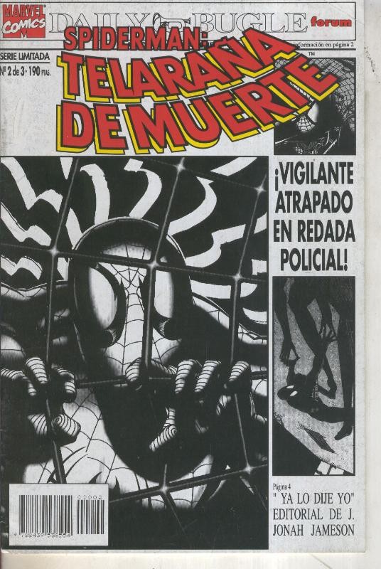 Spiderman: Telaraña de muerte numero 2