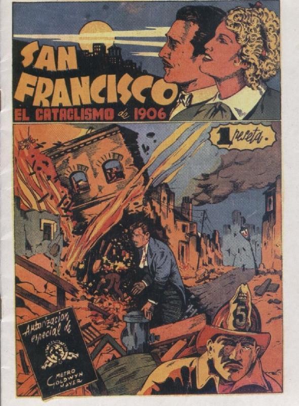 Peliculas Cisne: San Francisco el cataclismo de 1906
