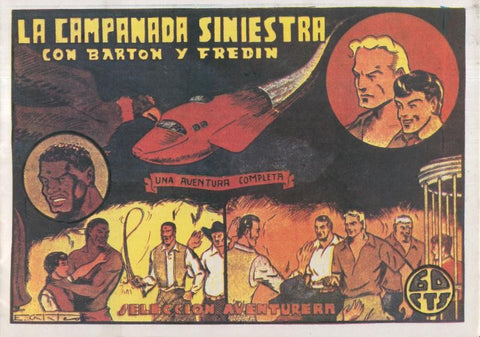 Facsimil: Seleccion de Aventuras: La campanada siniestra con Barton y Fredin