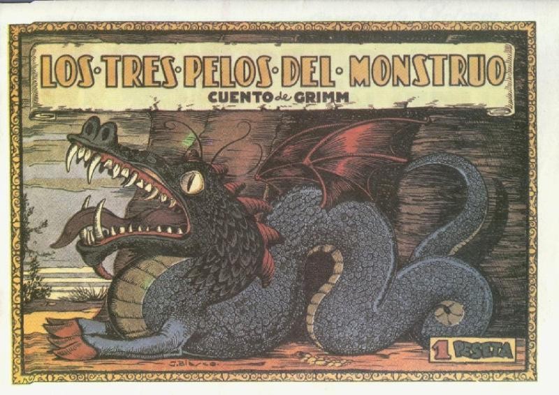 Cuento de Grimm: Los tres pelos del monstruo